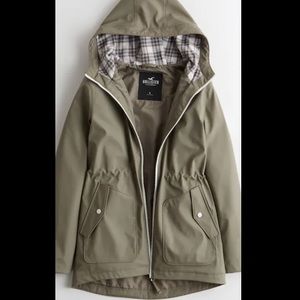 Like NEW Hollister Rain Coat